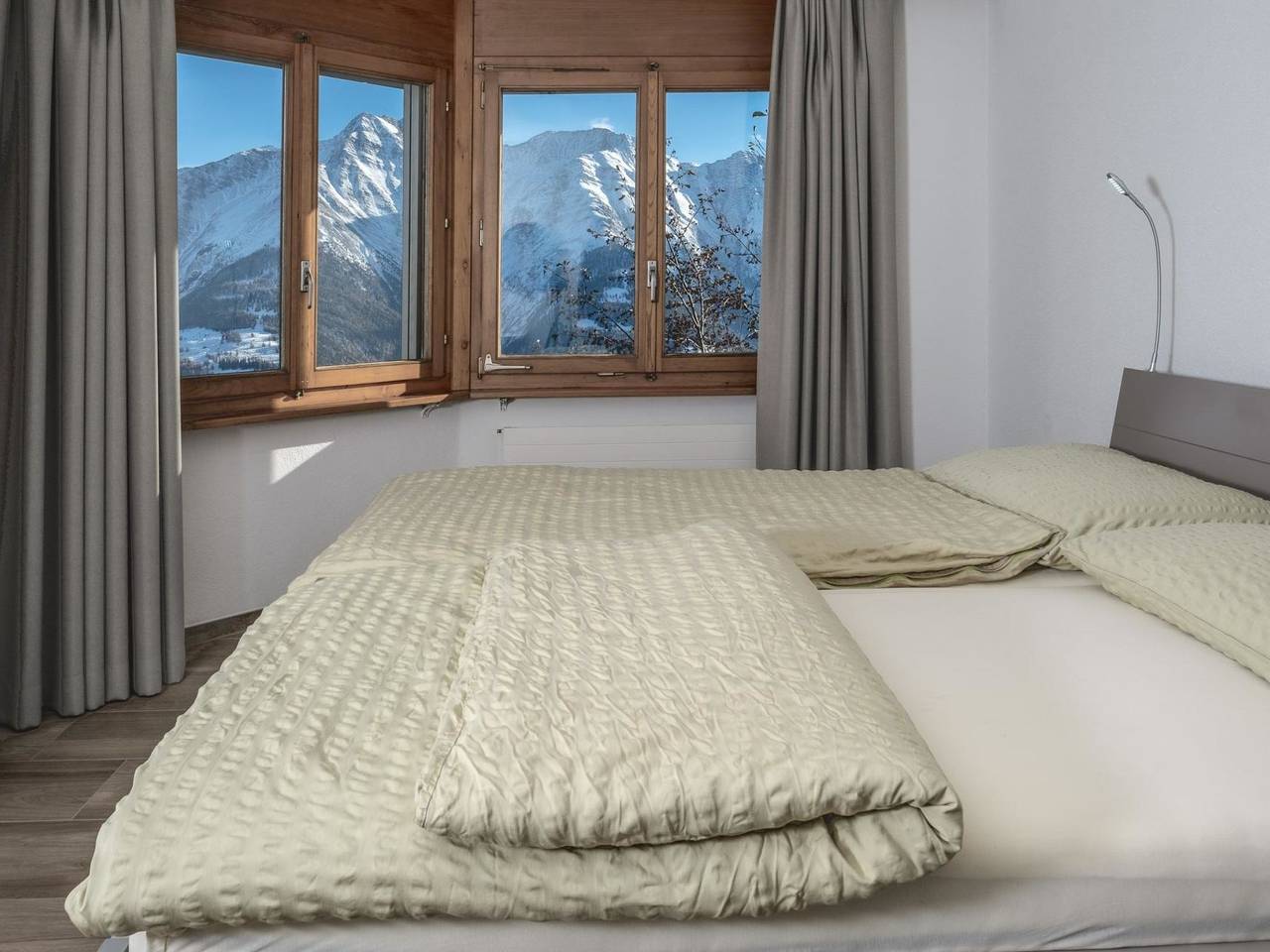 Ganze Wohnung, Zurschmitten 12 1. Ug Süd in Riederalp, Aletsch Arena