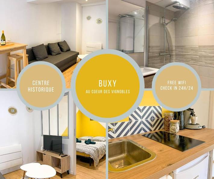 Gîte pour 4 personnes à Buxy