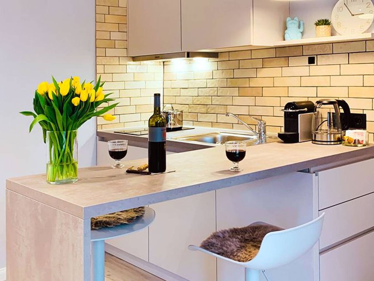 Ganze Ferienwohnung, Anderswo Apartments Gmbh - Smart Apartment 2+1 in Langenau, Alb-Donau-Kreis