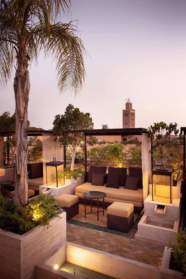 Hôtel pour 3 personnes, avec piscine et sauna ainsi que jacuzzi et jardin dans Jemaa el-Fnaa - 4