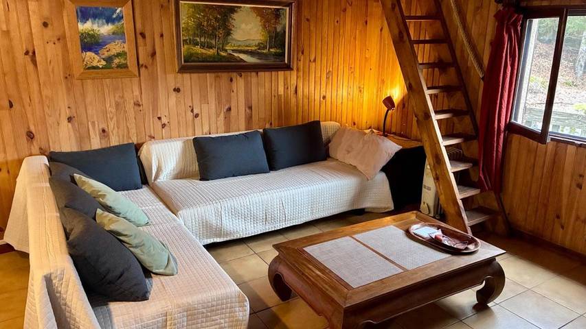 Gîte pour 6 personnes, avec sauna ainsi que balcon et vue dans L'Espérou - 4