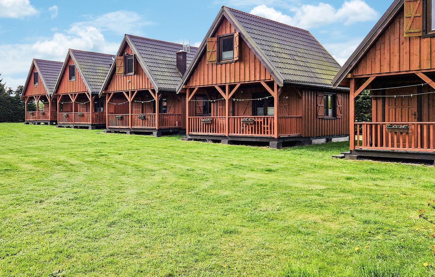 Ferienhaus für 5 Personen mit Terrasse in Kołczewo, Stettiner Haff
