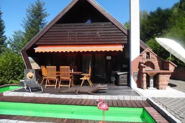 Ferienhaus für 6 Personen, mit Garten, mit Haustier an der Bergstraße