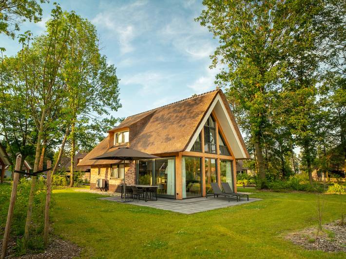 Bungalow voor 6 personen, met Balkon/Terras en Terras in Exloo