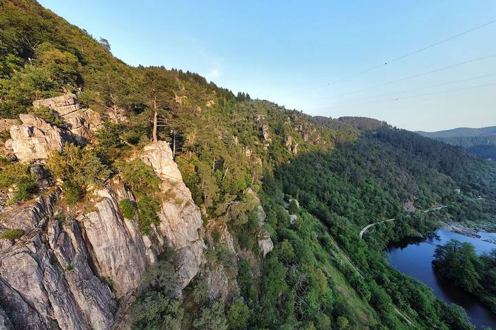 Location de vacances pour 10 personnes à Saint-Maurice-en-Chalencon