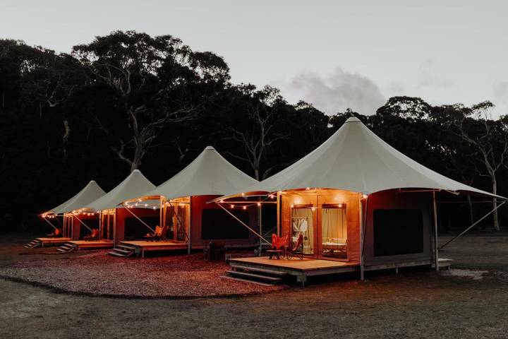 Camping für 3 Personen, mit Garten und Ausblick in New South Wales