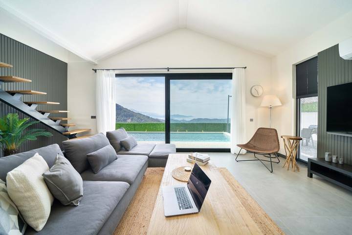 Ferienhaus für 2 Personen, mit Ausblick und Garten sowie Meerblick und Balkon in Ägäisregion - 3