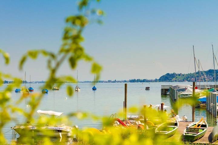 B&b per 4 persone, con Giardino e Vista lago nonché Panorama in Lago di Costanza