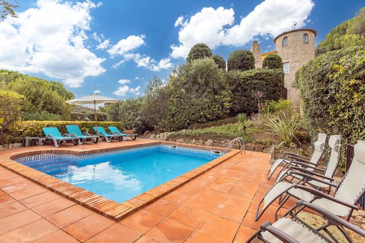 Maison de vacances pour 8 personnes, avec Jardin à Begur