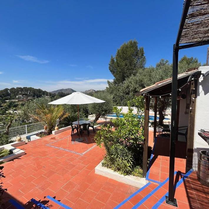Chalet para 6 personas, con vistas además de jardín y piscina, Se admiten mascotas en La Costera - 3