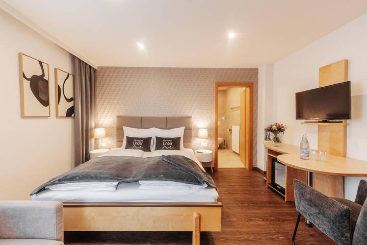 Ferienwohnung für 3 Personen, mit Balkon und Terrasse sowie Garten und Pool in Seeboden - 4