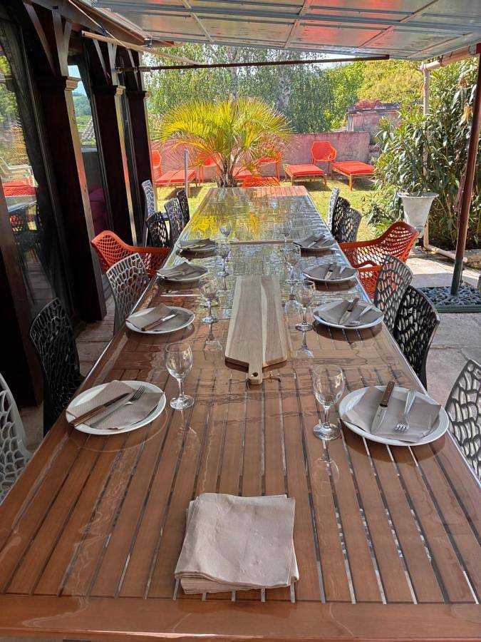 Location de vacances pour 19 personnes, avec Balcon et Terrasse ainsi que Jardin et Piscine à Labarthe-Bleys - 2