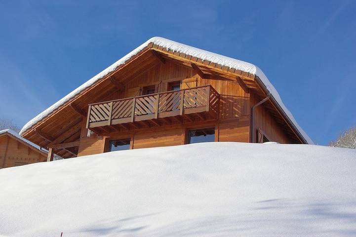 Chalet für 10 Personen, mit Balkon, mit Haustier in Grand Est