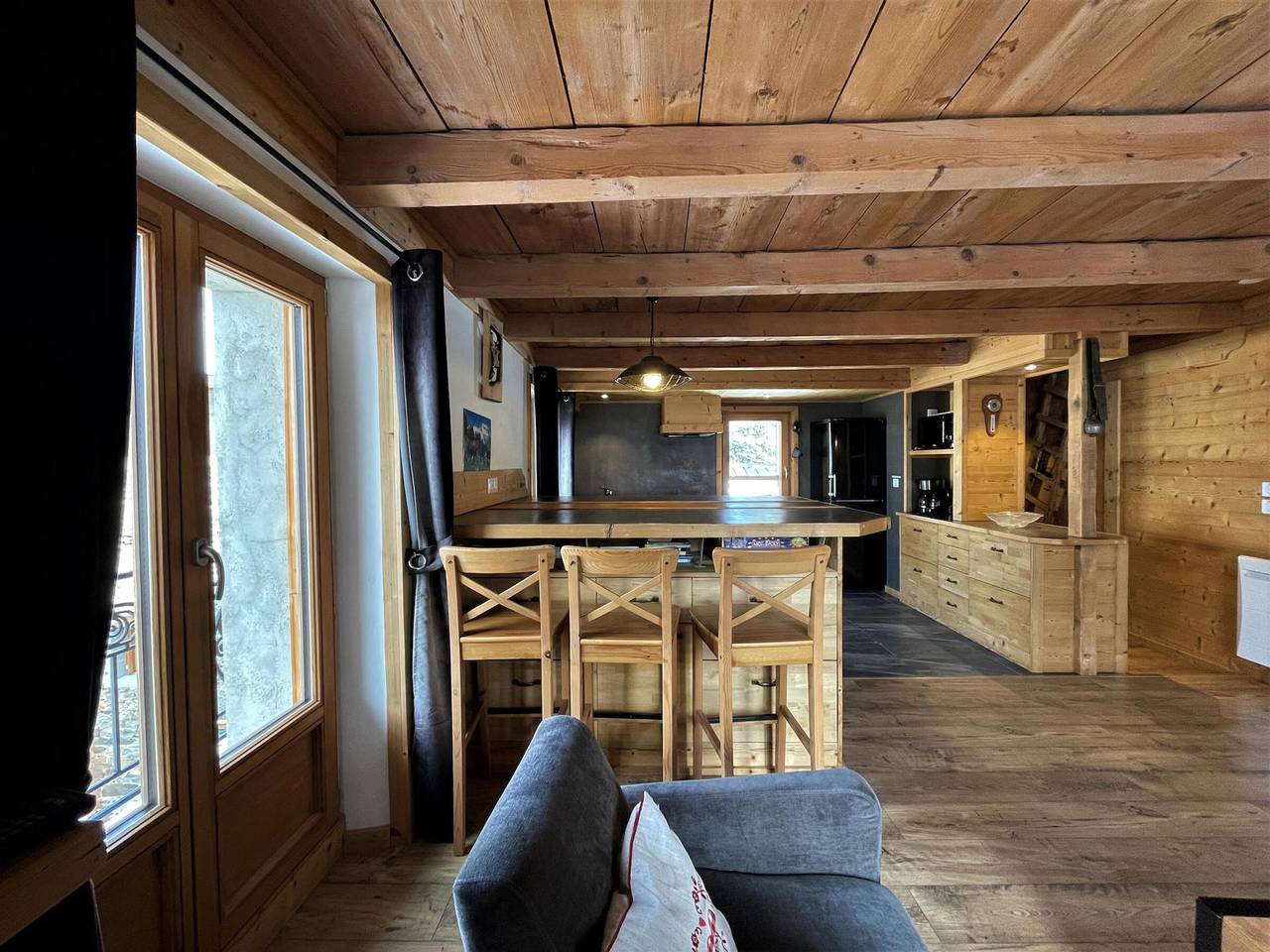 Chalet voor 6 personen met balkon in Saint-Martin-de-Belleville, Les Trois Vallées