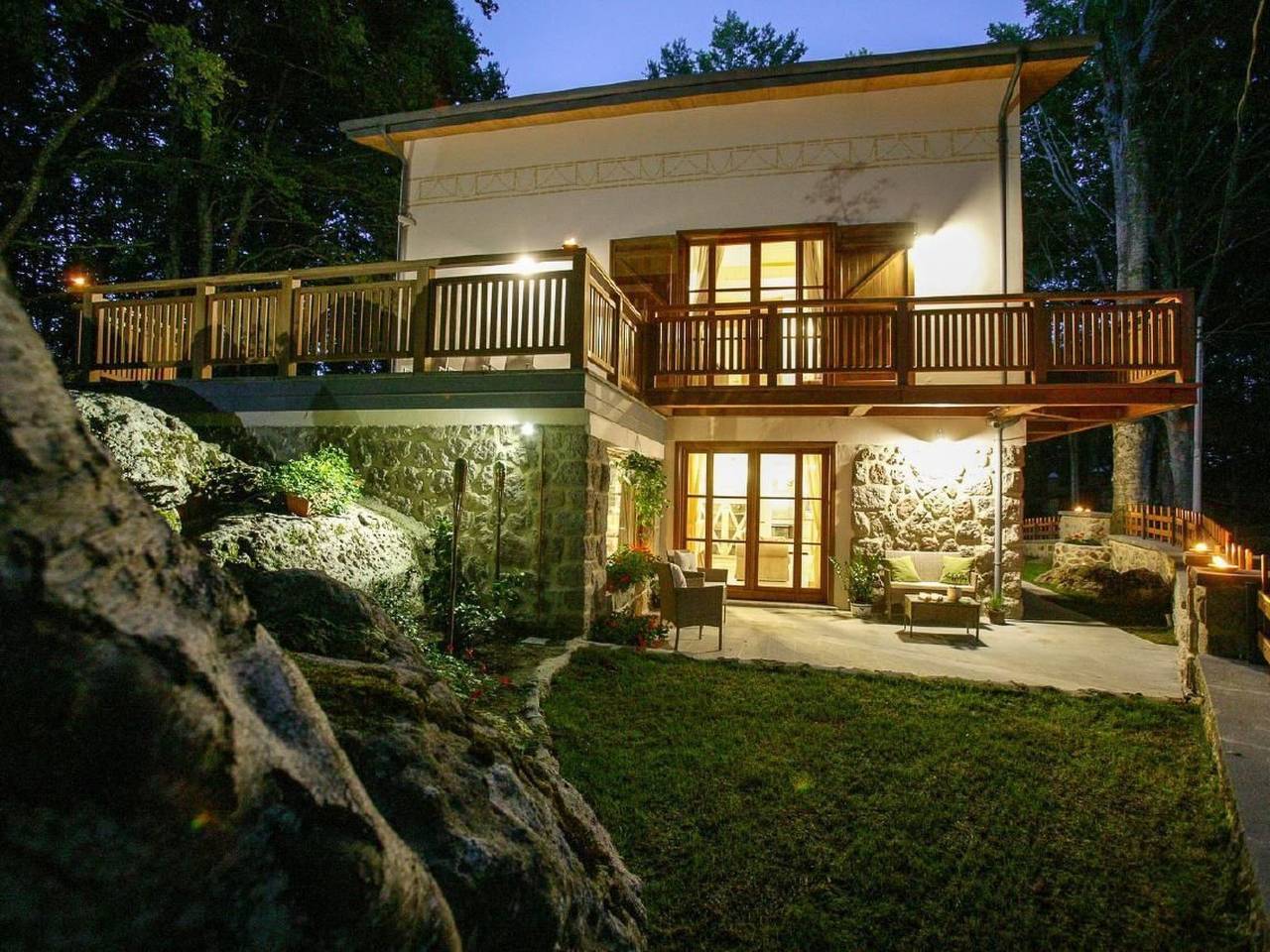 Berg "Chalet Galli" mit Spa in Abbadia San Salvatore, Siena e dintorni