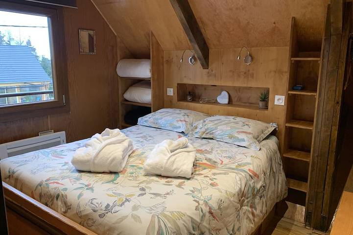 Chalet pour 4 personnes, avec terrasse ainsi que jardin et jacuzzi à Lans-en-Vercors - 2