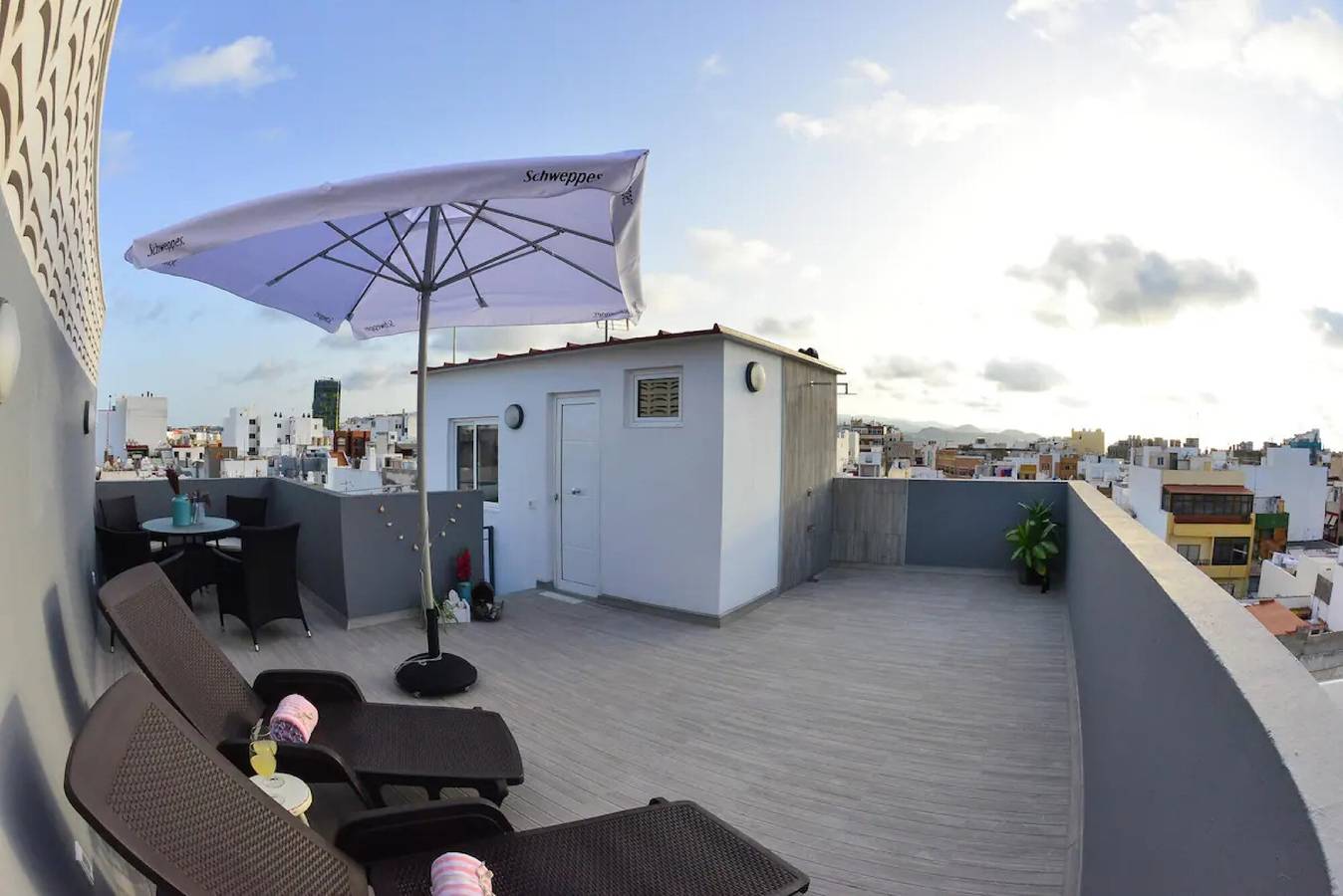 Apartamento inteiro, Marina de férias com vista para a montanha, terraço e Wi-Fi in La Isleta, Las Palmas (Espanha)