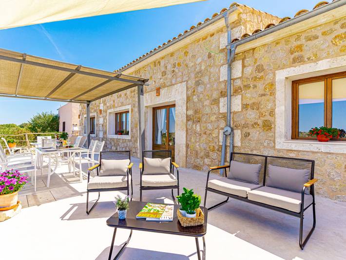Steinhaus mit privatem Pool in Sineu, Mallorca in Sineu, Mallorca Inselmitte