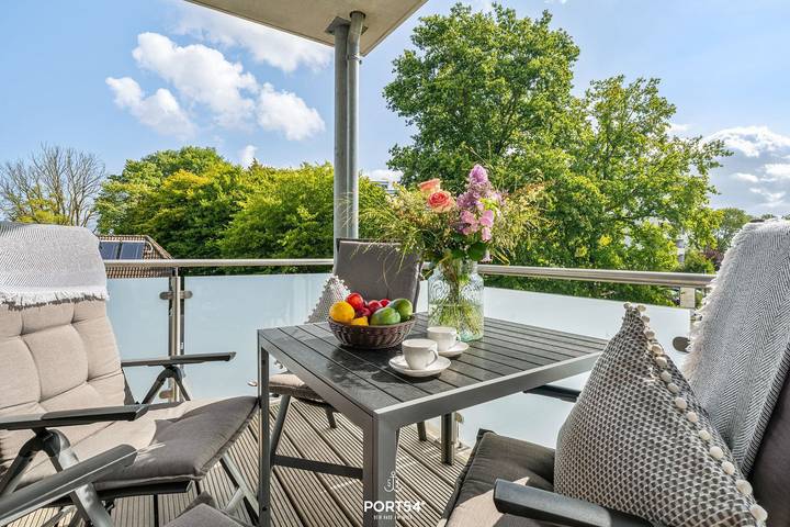 Vakantiewoning voor 4 personen, met balkon in Damp