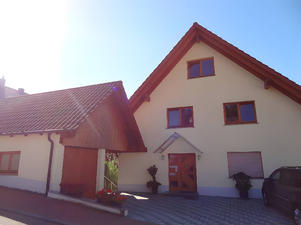 Ganze Wohnung, Ferienwohnung 'Bohnert' mit gemeinsamer Terrasse, Gemeinschaftsgarten und Wi-Fi in Fischerbach, Kinzigtal