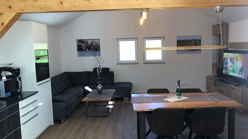 Ferienwohnung für 4 Personen, mit Sauna und Terrasse in Buchenberg - 4