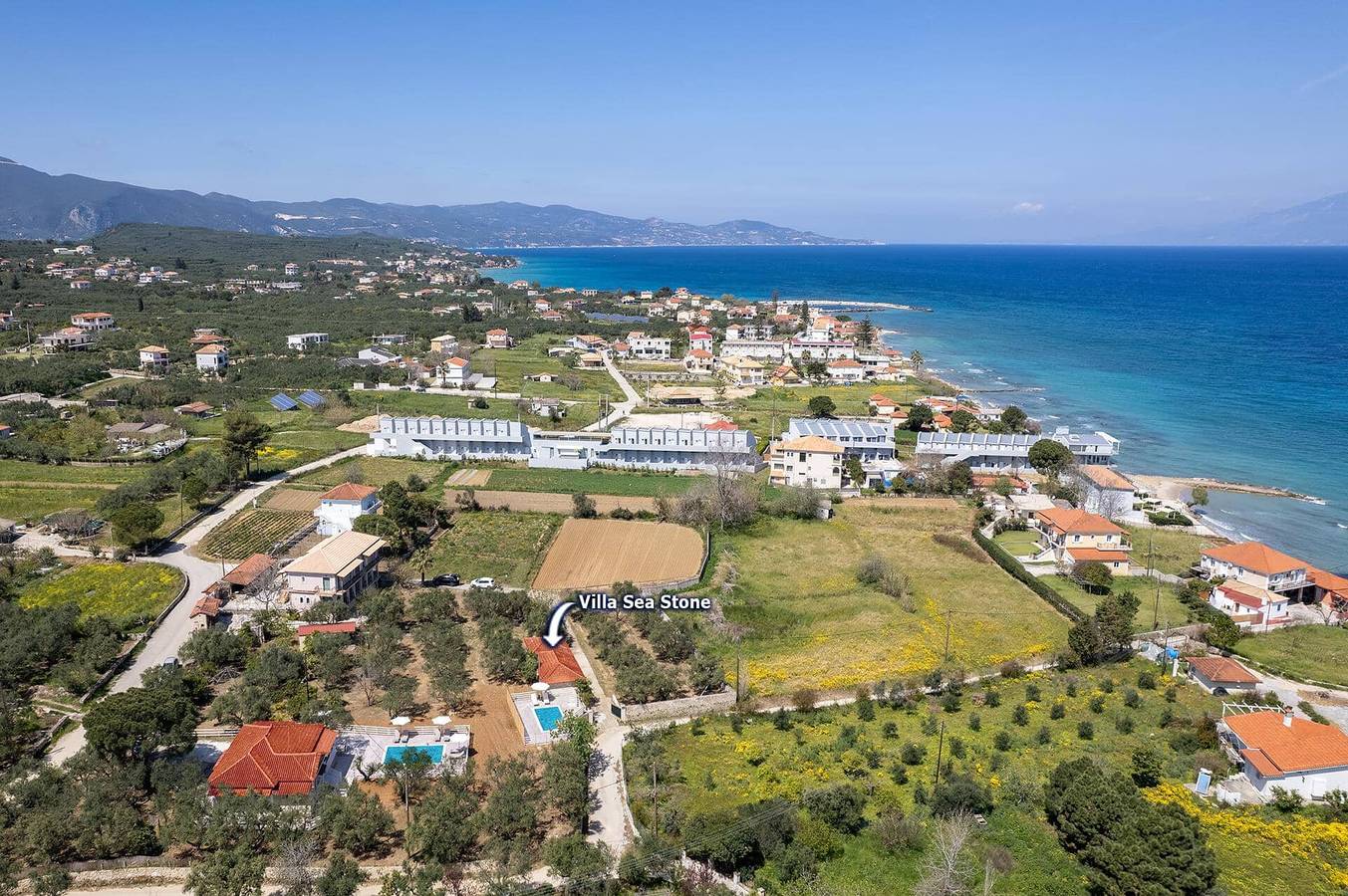 Villa für 2 Personen mit Garten in Drosia (Zakynthos), Kipseli