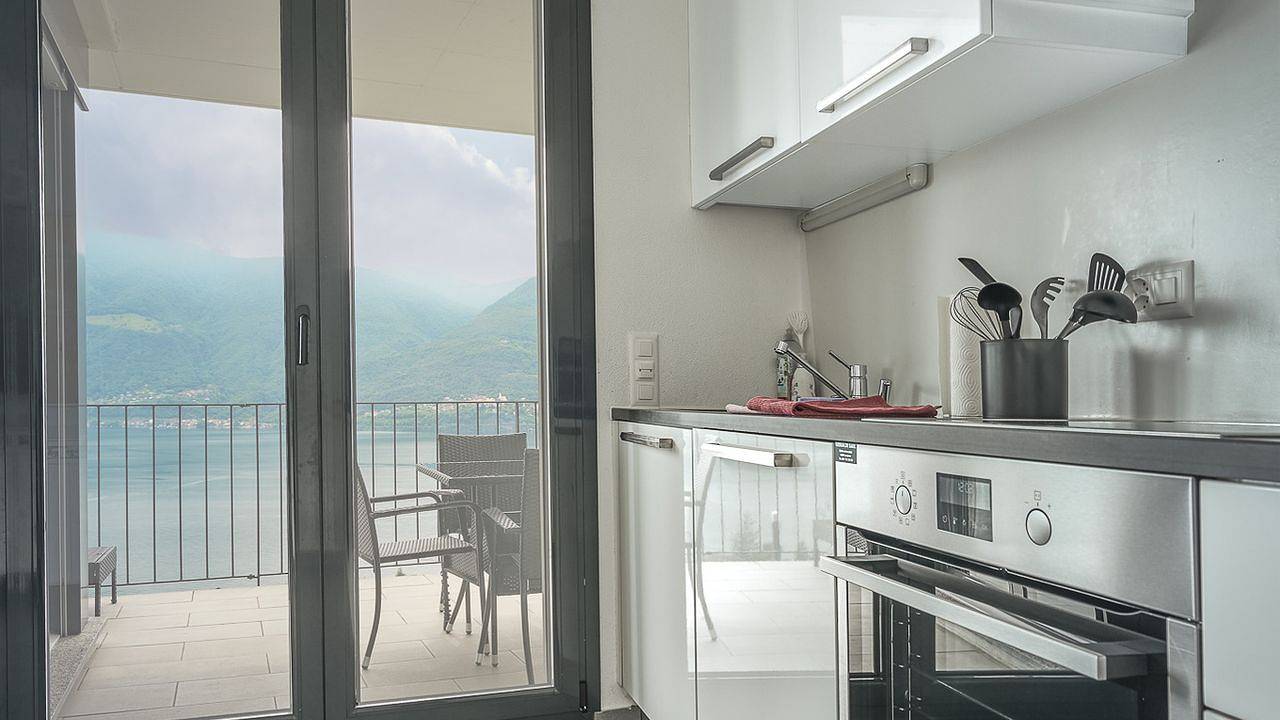Ganze Ferienwohnung, Apt. Panoramico in Brissago, Tessiner Alpen