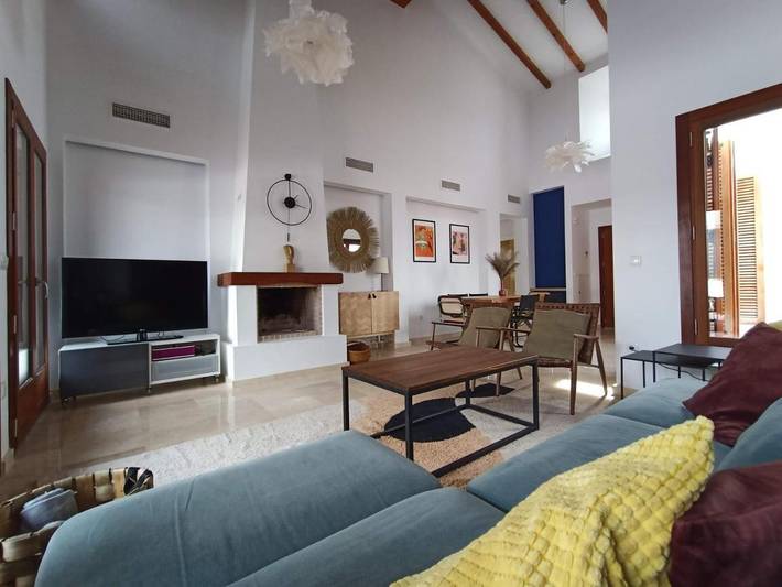 Chalet para 6 personas, con terraza y jacuzzi además de jardín y piscina en Campo de Cartagena - 4