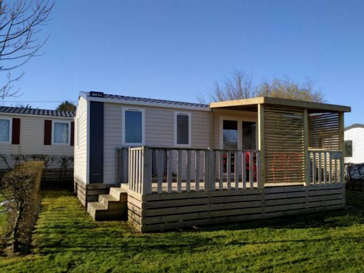 Camping L' Aiguille Creuse - Mobilheim 6 personen - Cordelia Sunêlia Prestige 3 Zimmer in Les Loges, Le Havre und Umgebung