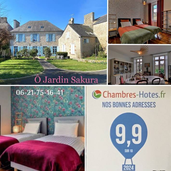 Chambre d’hôte pour 3 personnes, avec jardin et piscine