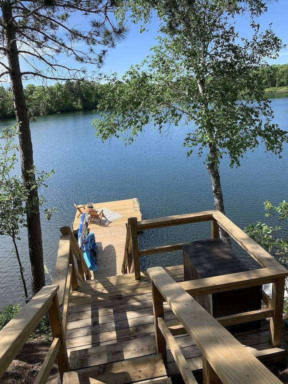 Charming Log Cabin with dock space for your boat on Crosslake in Crosslake, Crow Wing County