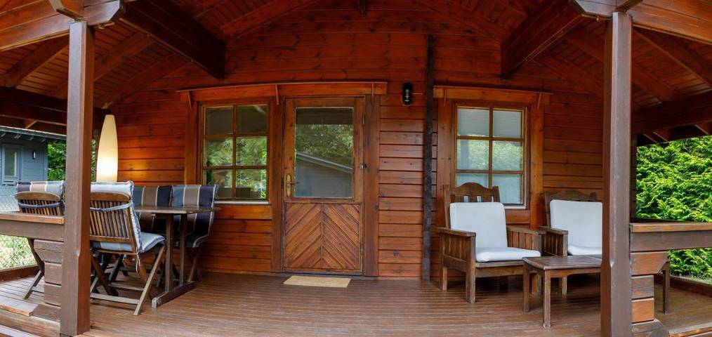 Camping für 2 Personen, mit Balkon und Terrasse sowie Garten und Pool in Galicien - 2