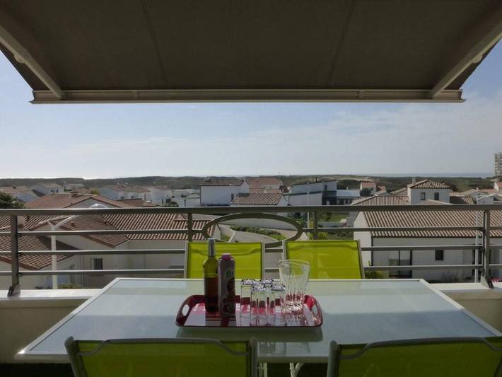 Appartement de vacances pour 4 personnes, avec balcon à Saint-Gilles-Croix-de-Vie