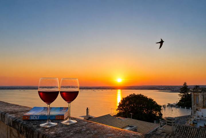 Loft per 2 persone, con balcone/terrazza e vista oceano a Siracusa