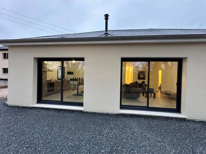 Location de vacances pour 8 personnes, avec vue ainsi que terrasse et jardin, animaux acceptés à Barbeville