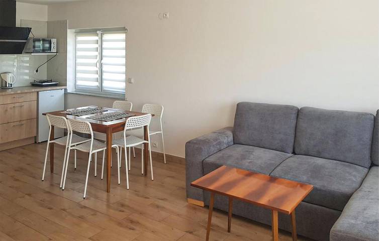 Ferienhaus für 4 Personen mit Terrasse in Łagówek, Kreis Schwiebus