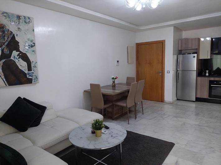 Gîte pour 4 personnes, avec vue et piscine ainsi que jardin et terrasse, animaux acceptés à Mohammédia - 3