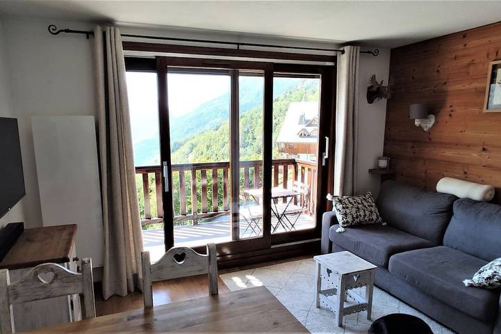 Apartamento para 4 personas, con balcón en Vaujany