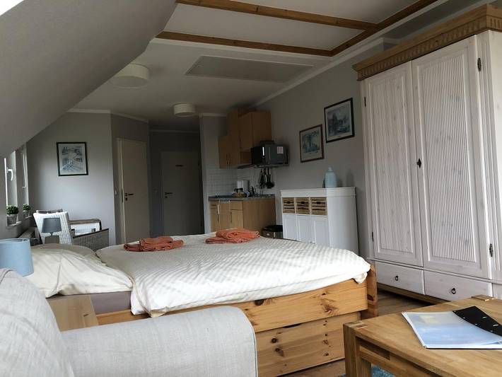 Ferienwohnung für 2 Personen, mit Balkon und Sauna, kinderfreundlich in Sahlenburg - 4