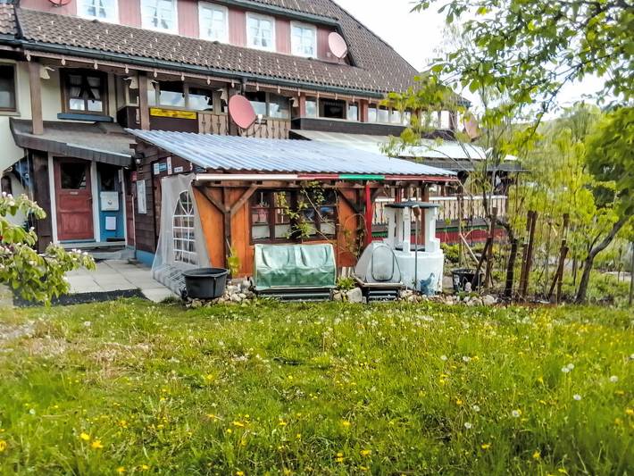 Ferienwohnung für 5 Personen, mit Garten