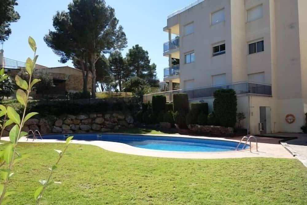 Geheel appartement, Appartement voor 6/8 personen. aan het strand, 20 m. kreek in Calafat, Costa Dorada