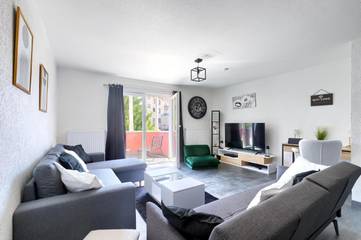 Gîte pour 4 personnes, avec terrasse, animaux acceptés à Stiring-Wendel
