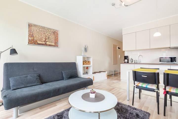 Studio für 2 Personen, mit Balkon/Terrasse, kinderfreundlich in Swinemünde