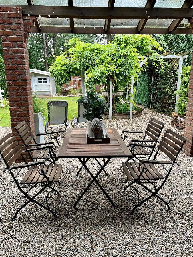 Ferienhaus für 4 Personen, mit Terrasse und Garten sowie Sauna und Ausblick in Wettringen