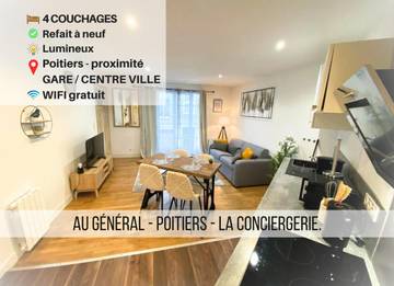 Gîte pour 4 personnes, animaux acceptés à Poitiers
