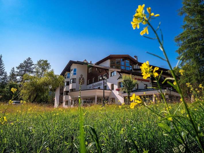 Hotel für 2 Personen, mit Balkon und Terrasse sowie Garten und Sauna in Weidach