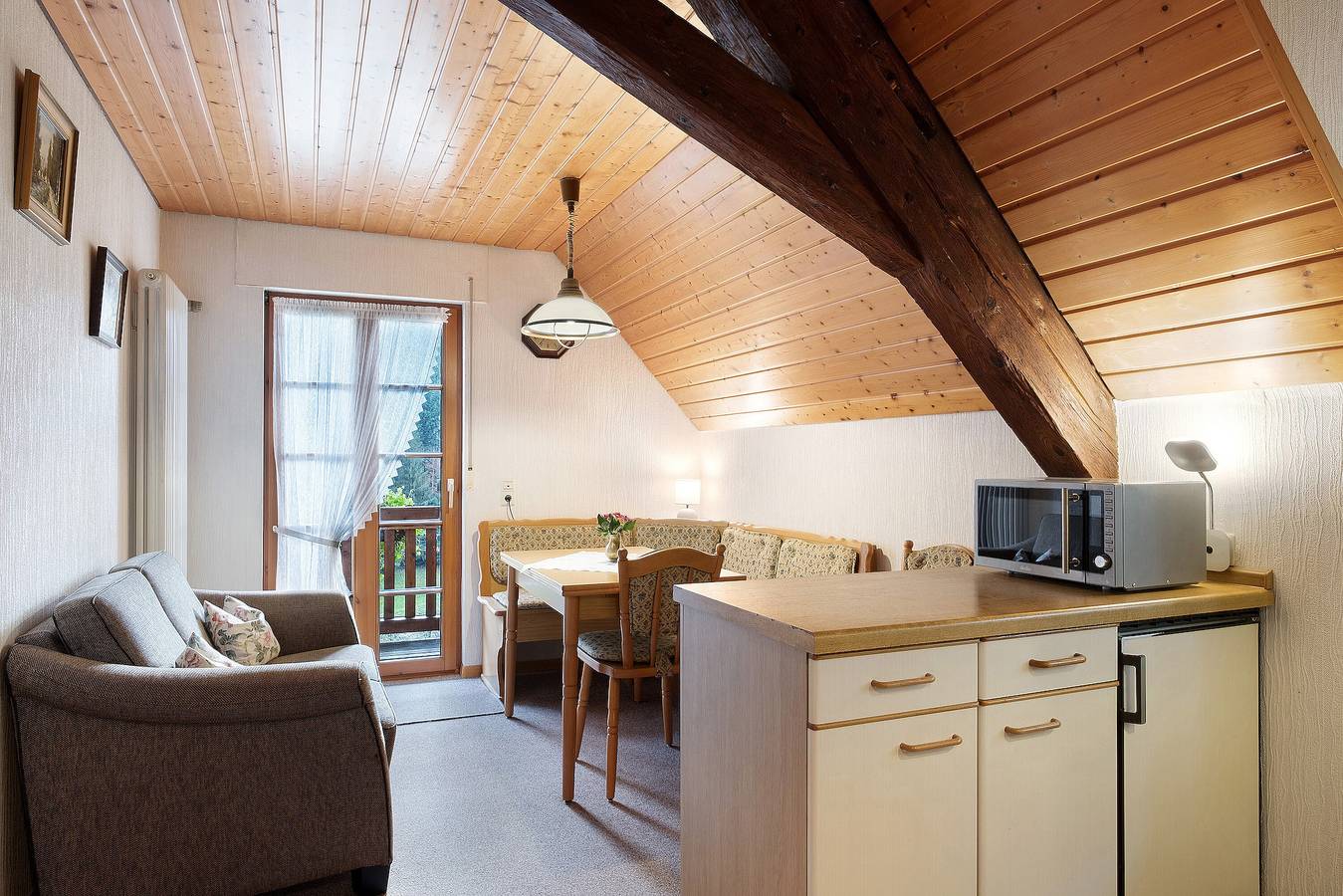 Ganze Wohnung, Ferienwohnung 'Talblick' mit Gemeinschaftsgarten, Balkon und Wi-Fi in Bad Rippoldsau-Schapbach, Mittlerer Schwarzwald