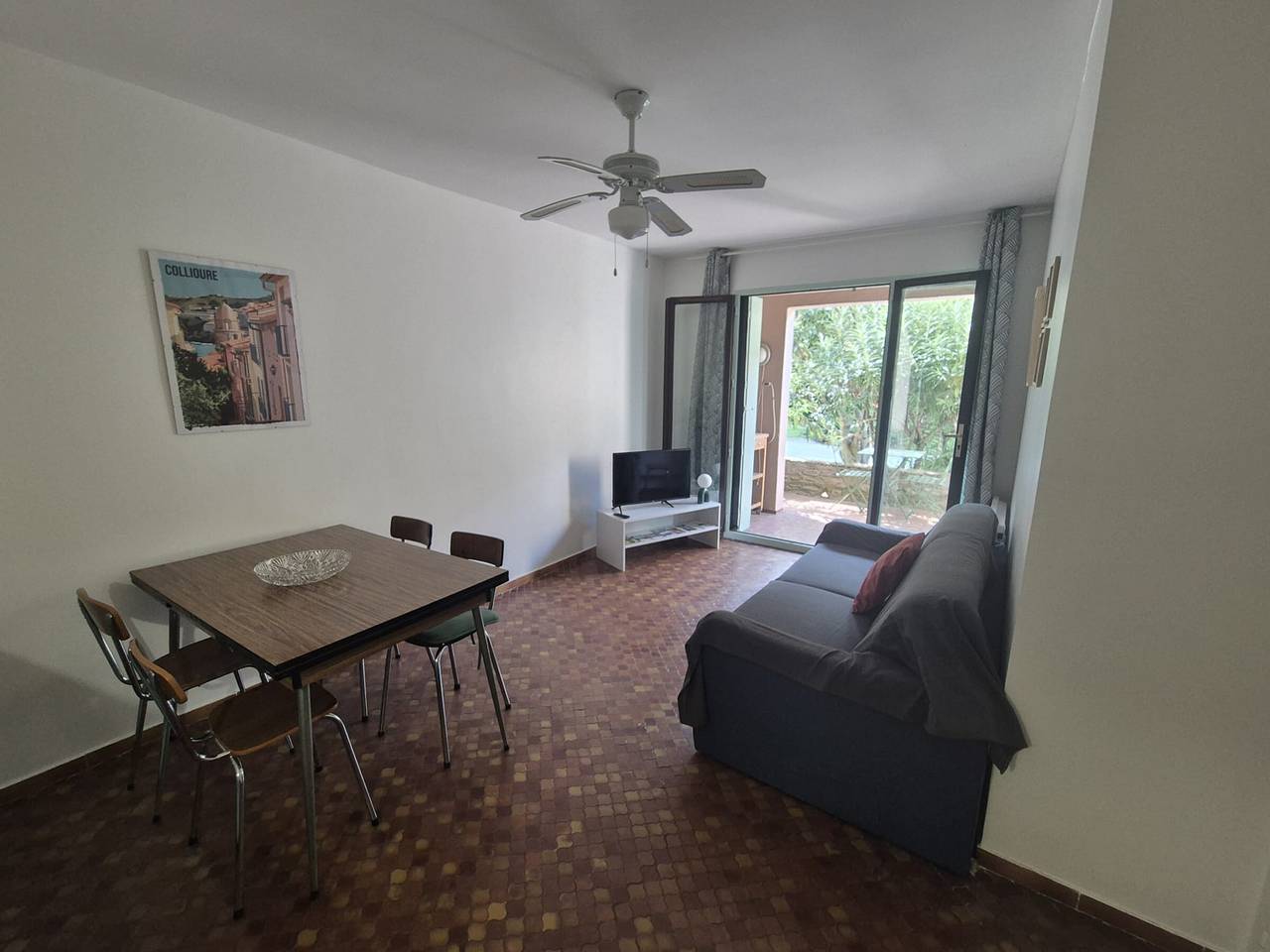 Appartement entier, Collioure : Appartement Lumineux T2 avec Terrasse et Parking in Côte Vermeille, Collioure