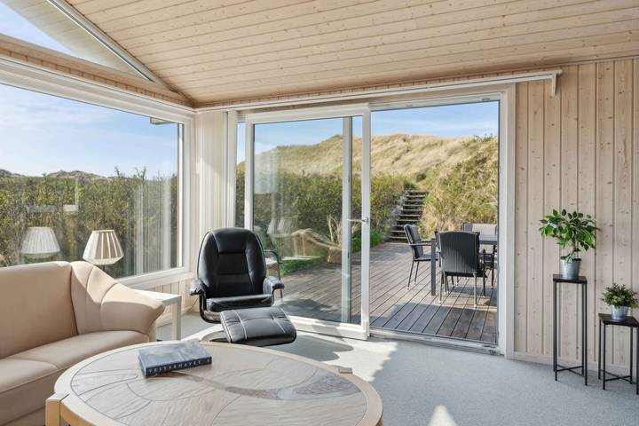 Ferienhaus mit Meerblick für 6 Personen, mit Garten und Ausblick sowie Terrasse in Dänemark an der Nordsee - 4