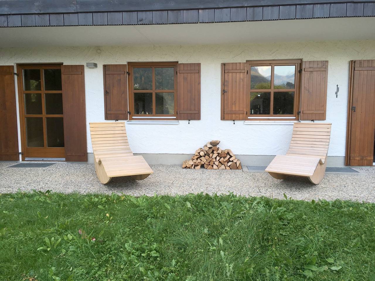 Ganze Ferienwohnung, Premium-Chalet Achental mit Kamin und Sauna - Chalet Apartment für 2 - 6 Pers. mit Kamin und Sauna, 91qm in Schleching, Bayerische Alpen